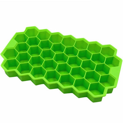 Ice Cube Tray with Lid - 37 Compartments