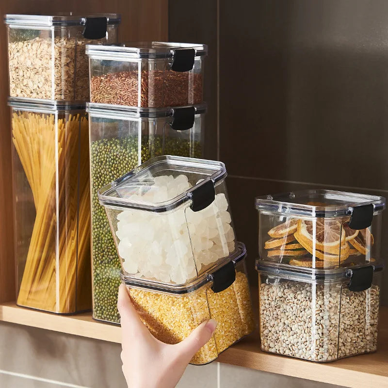 Sealed Plastic Food Storage Containers with Lids